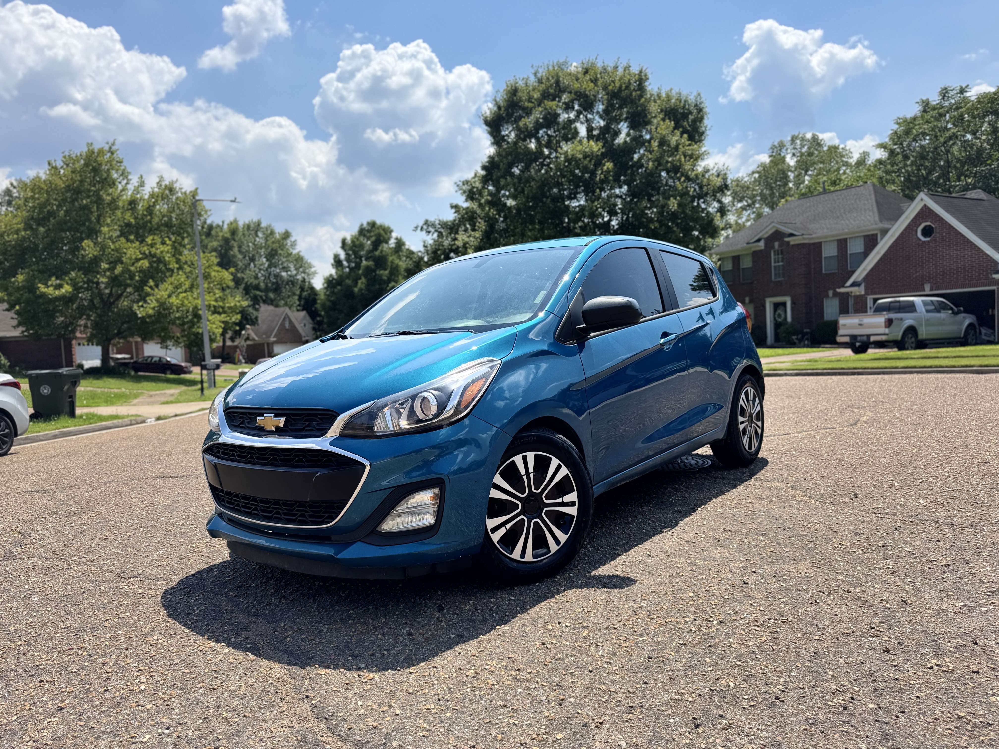 2021 Blue 2021 Chevrolet Spark LS — sold rent-to-own