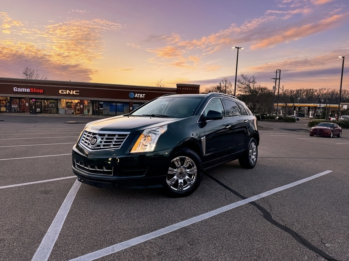2015 Green 2015 Cadillac SRX Luxury Collection — sold rent-to-own