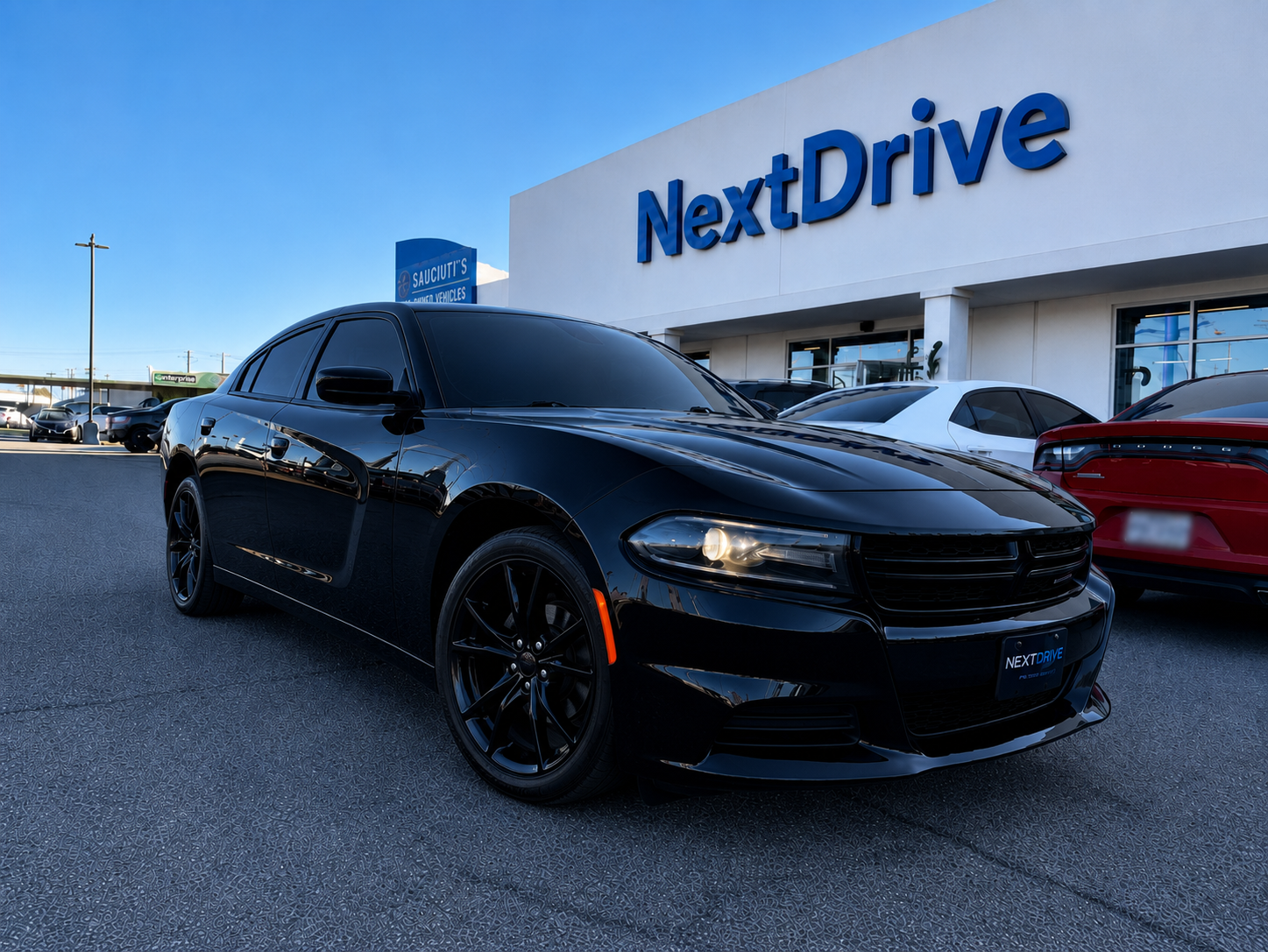 Black 2016 Dodge Charger V6 Police Interceptor (Former Fleet Memphis Police Department MPD)