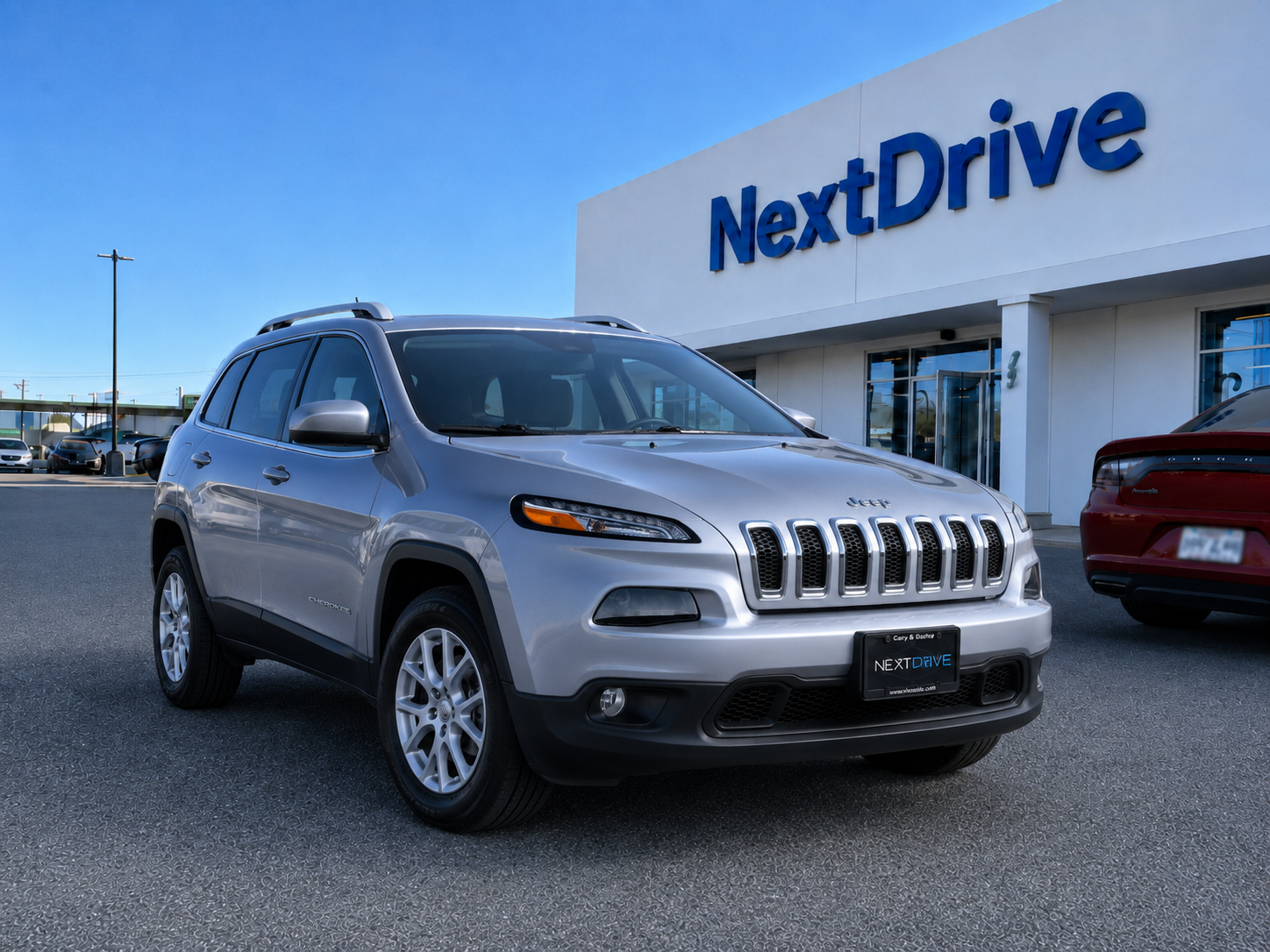 2018 Silver 2018 Jeep Cherokee Latitude — currently leased on contract