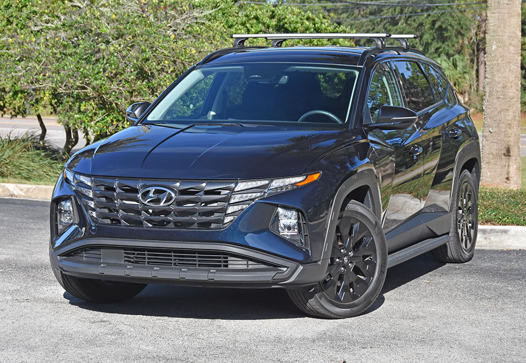2022 Dark Blue 2022 Hyundai Tucson 2.5L GDI Theta III XRT