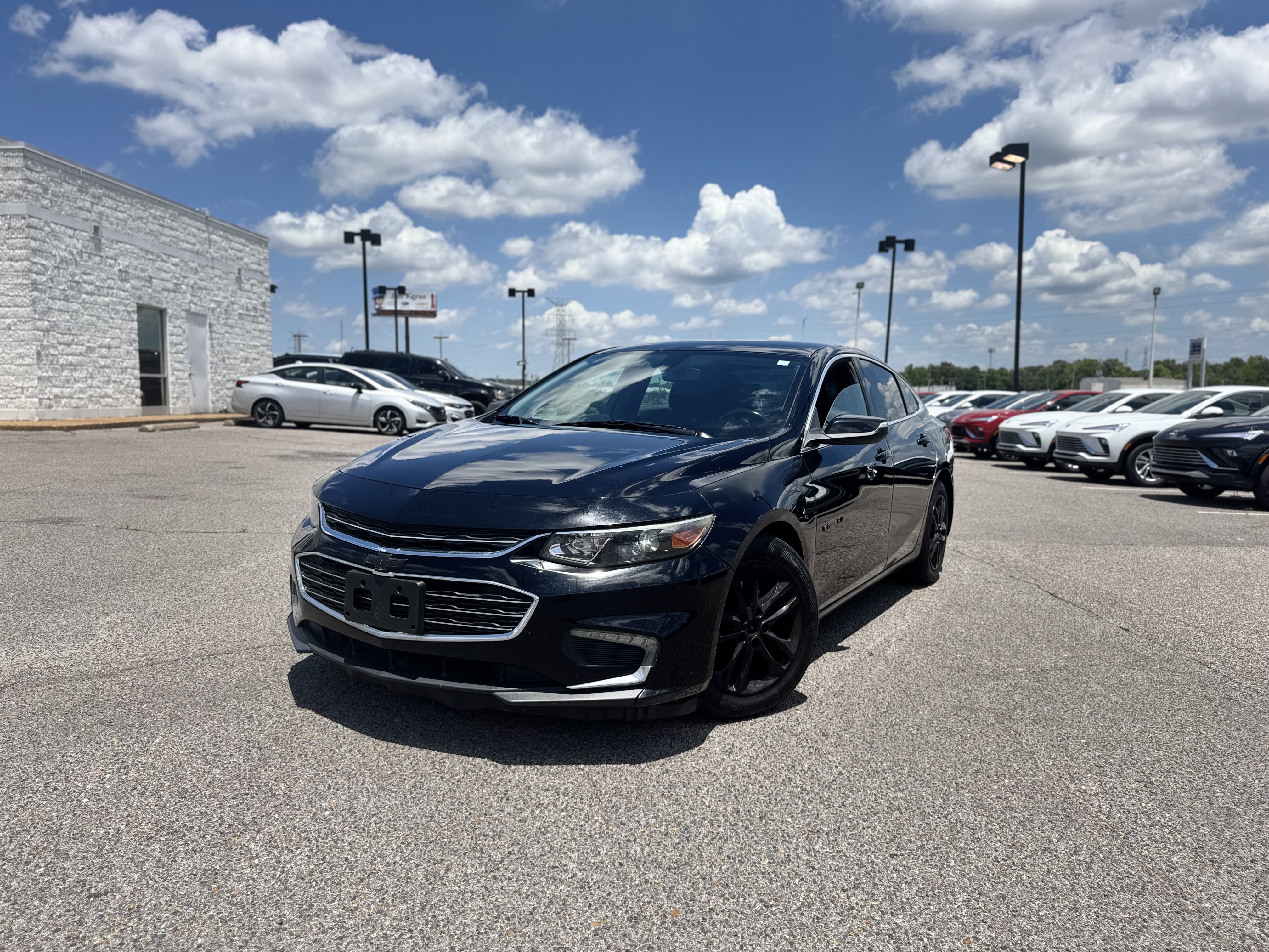 2018 Black 2018 Chevrolet Malibu LT — sold rent-to-own